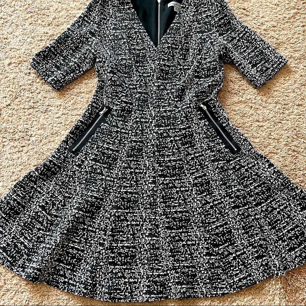 Danny & Nicole Black/White Dress